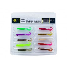 Набір силіконових приманок Wist Drago 2'' Mix #1