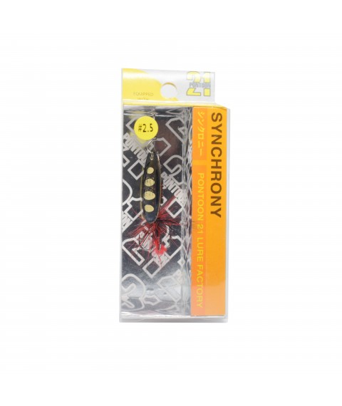 Блешня вертушка Pontoon 21 SYNCHRONY 2,5 col. TO1-005