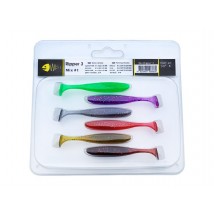 Набір силіконових приманок Wist Ripper 3'' Mix #1