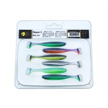 Набір силіконових приманок Wist Ripper 3'' Mix #4