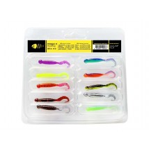 Набір силіконових приманок Wist Drago 2'' Mix #2