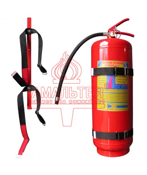 Universal mount for the OP fire extinguisher with 2 clips 75