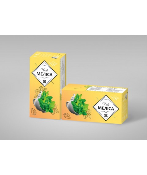 Чай з листя "МЕЛІСА" травяний 20пакетиків 40шт