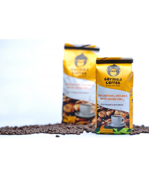 Arabica coffee beans 250g Medium roast Gorillas Coffee