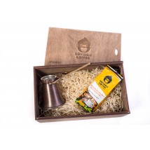 Coffee gift set with Turk GORILLAS COFFEE 320ml (Patina)