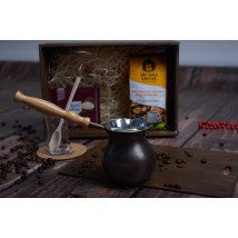 Geschenkset Kaffee mit T?rke BAZEL 450ml (Patina)