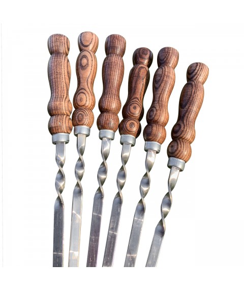 Nut skewer for Gorillas BBQ handmade 40cm 1pc