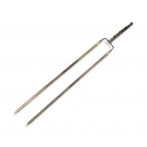 Double skewer FORGED spit 1pc