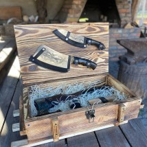 Gift set SURVIVAL Gorillas BBQ in wooden box