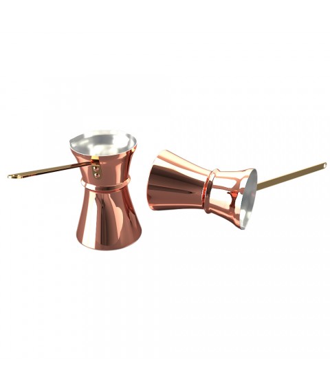 Turk-Cezve for coffee copper ATHENA 70ml (classic) ZH