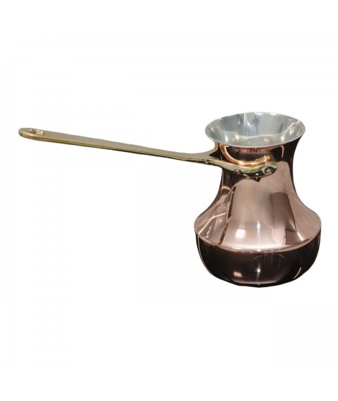 Турка-Джезва для кави мідна СТАМБУЛ 500 мл (класична) ZH