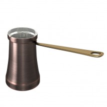 Turk-Cezve for coffee copper VOSTOK 120ml (patina) ZH