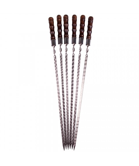 Skewer 3mm for shish kebab Bamboo 50cm 1pc Gorillas BBQ