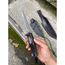Tactical knife Chrome Gorillas BBQ handmade