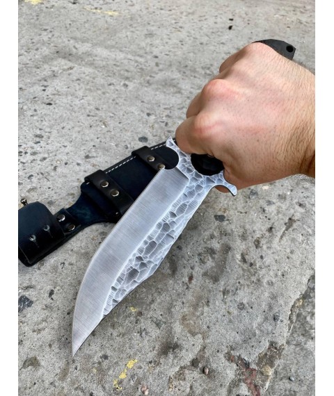 Tactical Bowie knife Gorillas BBQ handmade