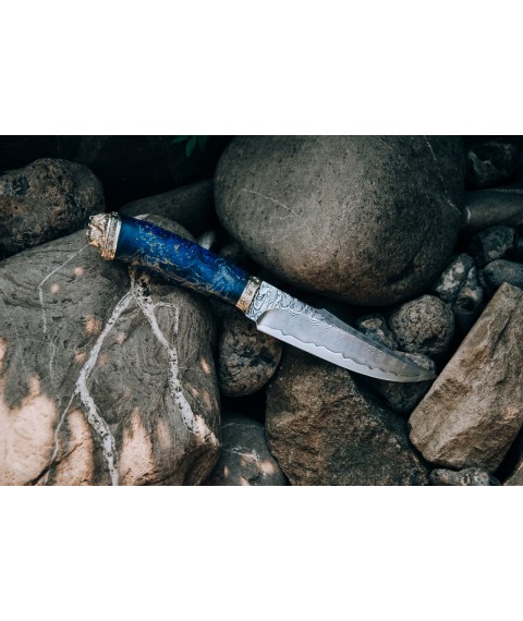 Ніж ручної роботи "Таємнича незнайомка" сталь 40х13