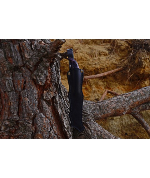 Handmade knife "Finka of the Sea" stainless steel, maple burl