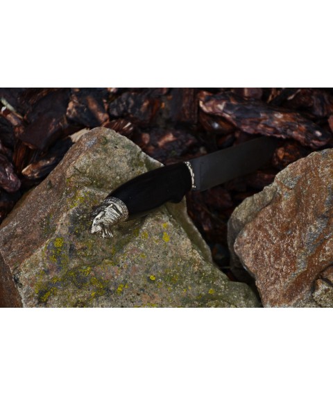 Handmade knife "Turanian tiger" Damascus
