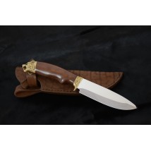 Ніж мисливський з стали 40х13 "Античний тигр" граб