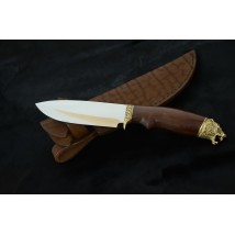 Ніж мисливський з стали 40х13 "Античний тигр" граб