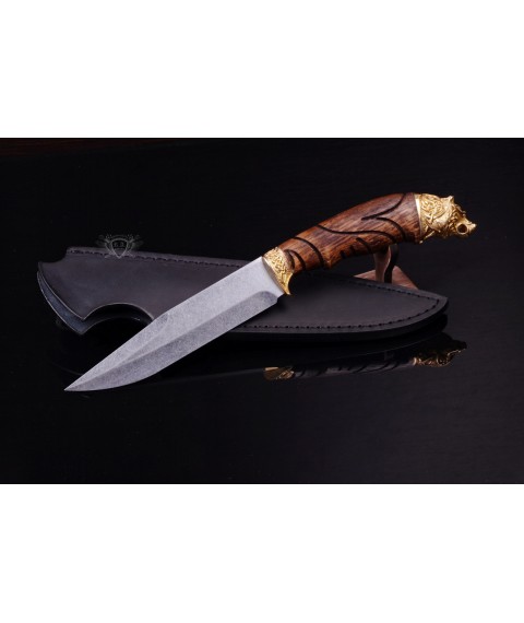 Hunting knife "Celtic Bear" stainless steel