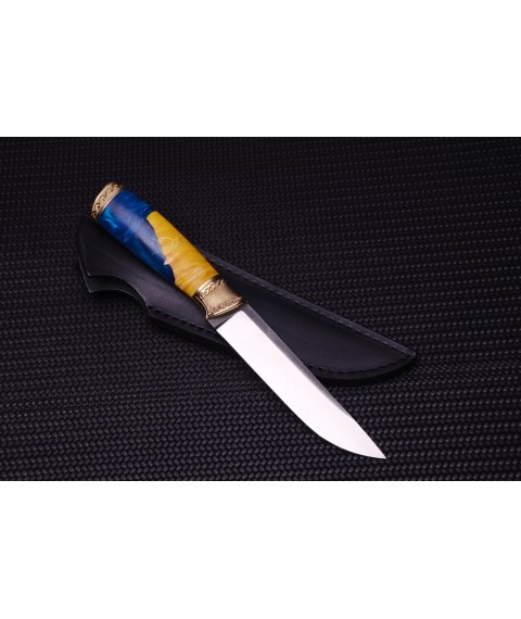 Knife in national theme "Patriot" N690, hybrid