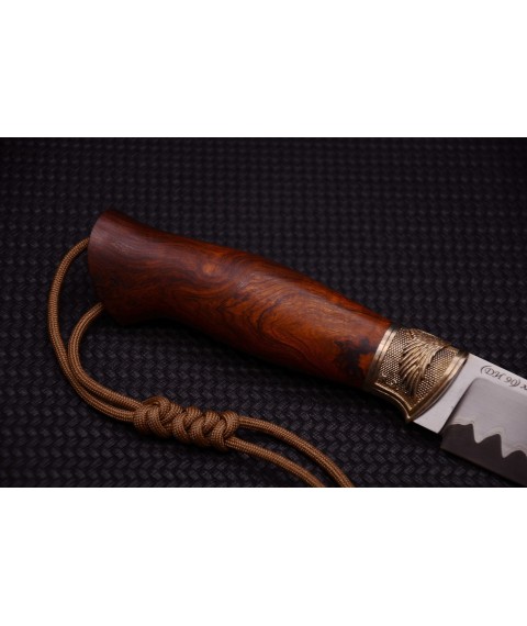 Author's knife "Archangel" laminate, ironwood
