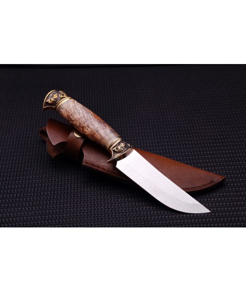 Handmade knife "Successful fishing" perch, stainless steel