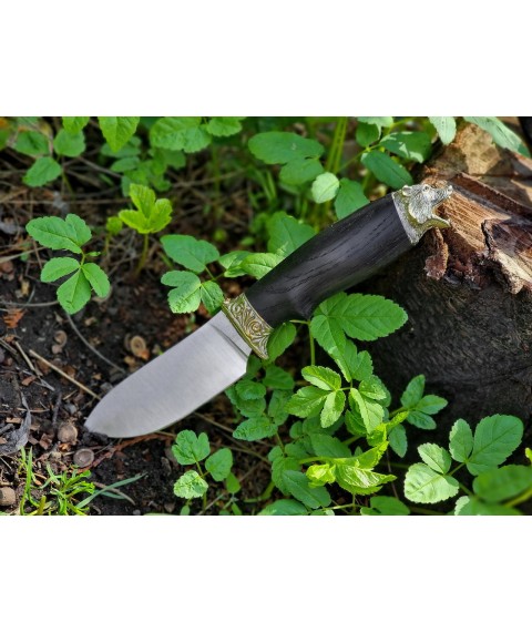 Handmade knife "Malayan bear" stainless steel
