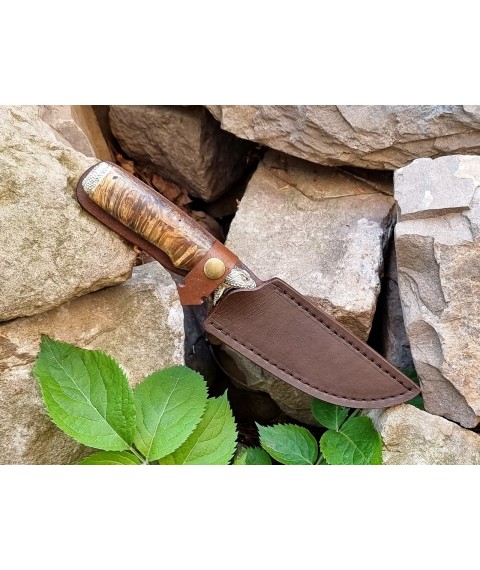 Handmade knife "Python2" stainless steel, cap