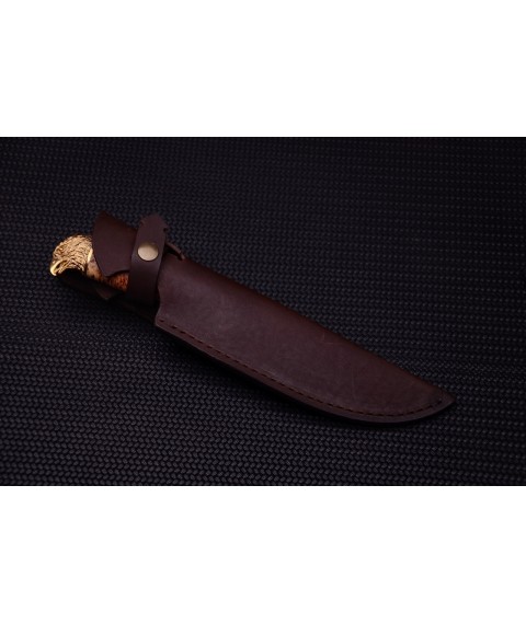 Handmade knife "Falcon 1" with a clean blade