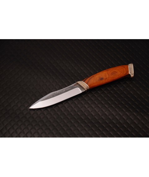 Author's knife "Defender" handmade, steel N690, iron wood