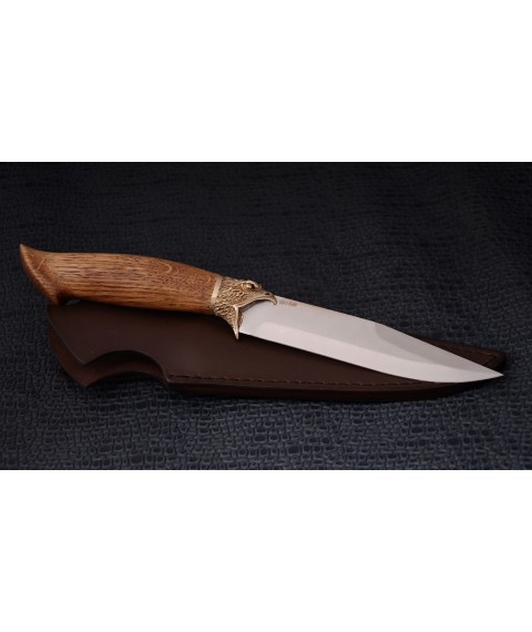 Author’s knife “Free Bird 2” in oak, stainless steel