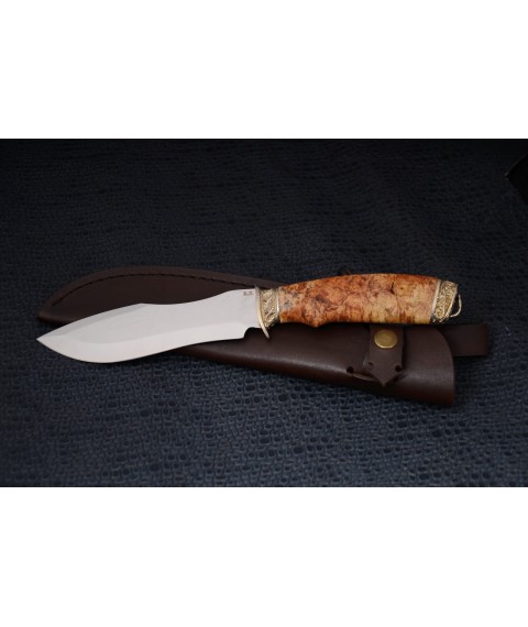 Handmade knife "Vine in a burl" stainless steel