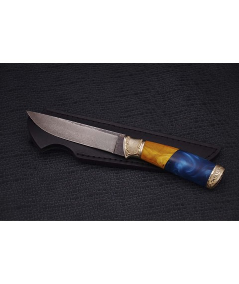 Knife in national theme "Patriot2" X12MF, hybrid