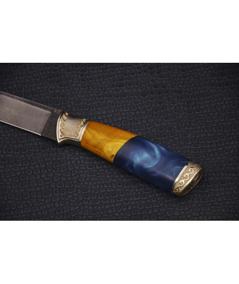 Knife in national theme "Patriot2" X12MF, hybrid