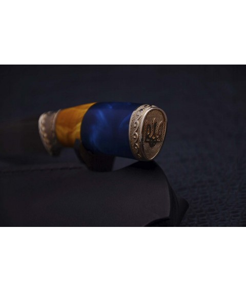 Knife in national theme "Patriot2" X12MF, hybrid