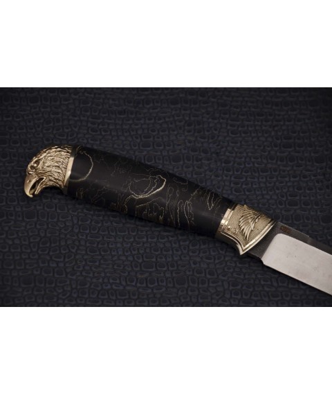 Author's knife "Dark Hawk" handmade