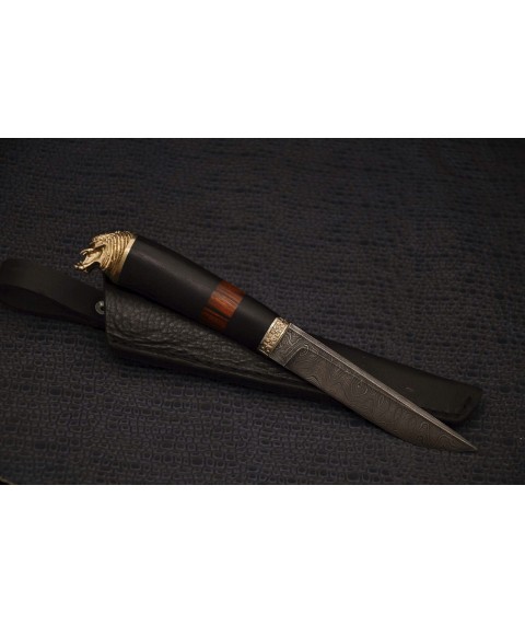 Handmade knife "Predator 3" Damascus steel