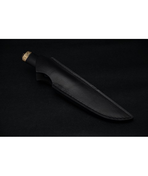 Knife in the national theme "Ghost" N690, hybrid
