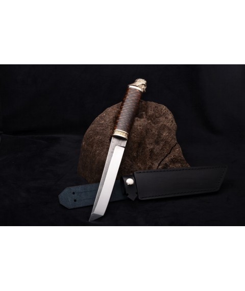 Tanto knife "Samurai" stainless steel, hybrid