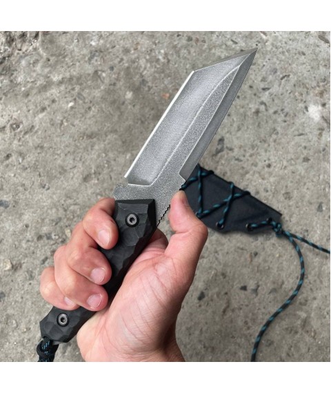 Tactical knife SHARK Gorillas BBQ handmade n690