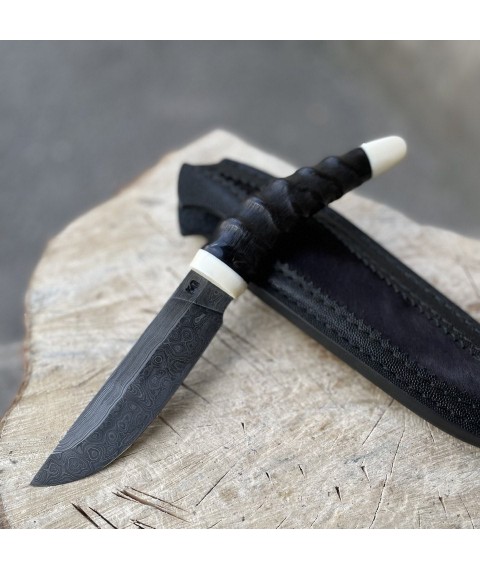 The author's knife "Mountain" is one of a kind, premium materials