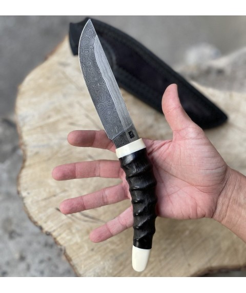 The author's knife "Mountain" is one of a kind, premium materials
