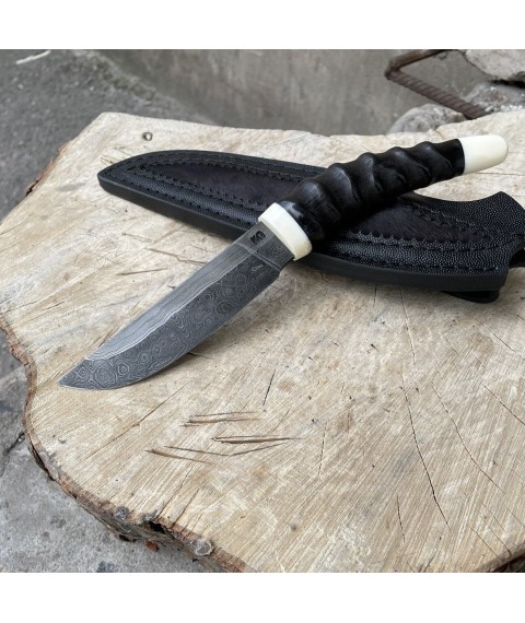 The author's knife "Mountain" is one of a kind, premium materials