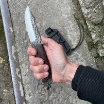 Нож Кований из тактическим чехлом из кайдекса #2