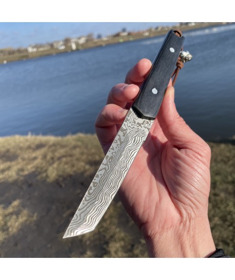 Knife #4611 (Damascus)
