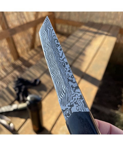 Knife #4611 (Damascus)