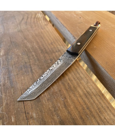 Knife #4611 (Damascus)