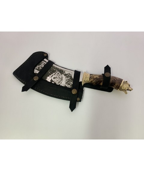Handmade cleaver “Bear” #2 95Х18
